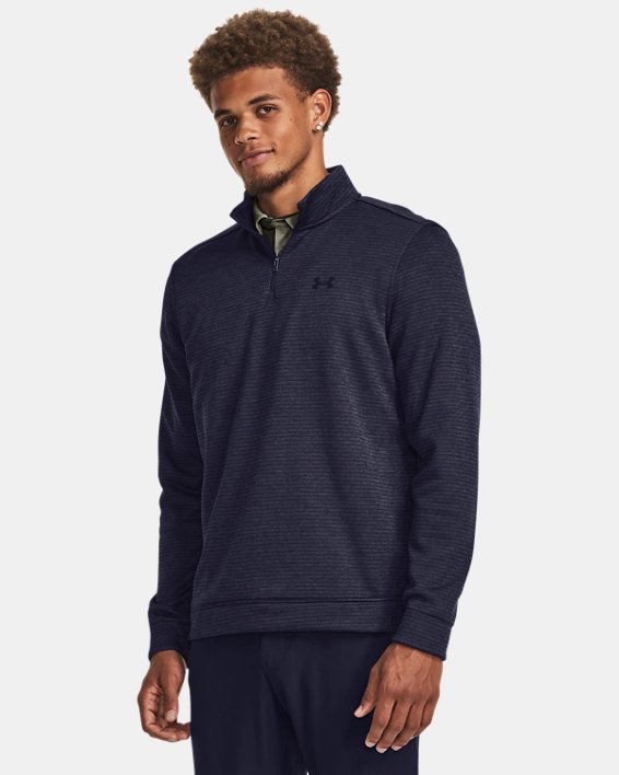 Maillot UA Storm SweaterFleece ¼ Zip pour homme, Blue, pdpMainDesktop image number 0